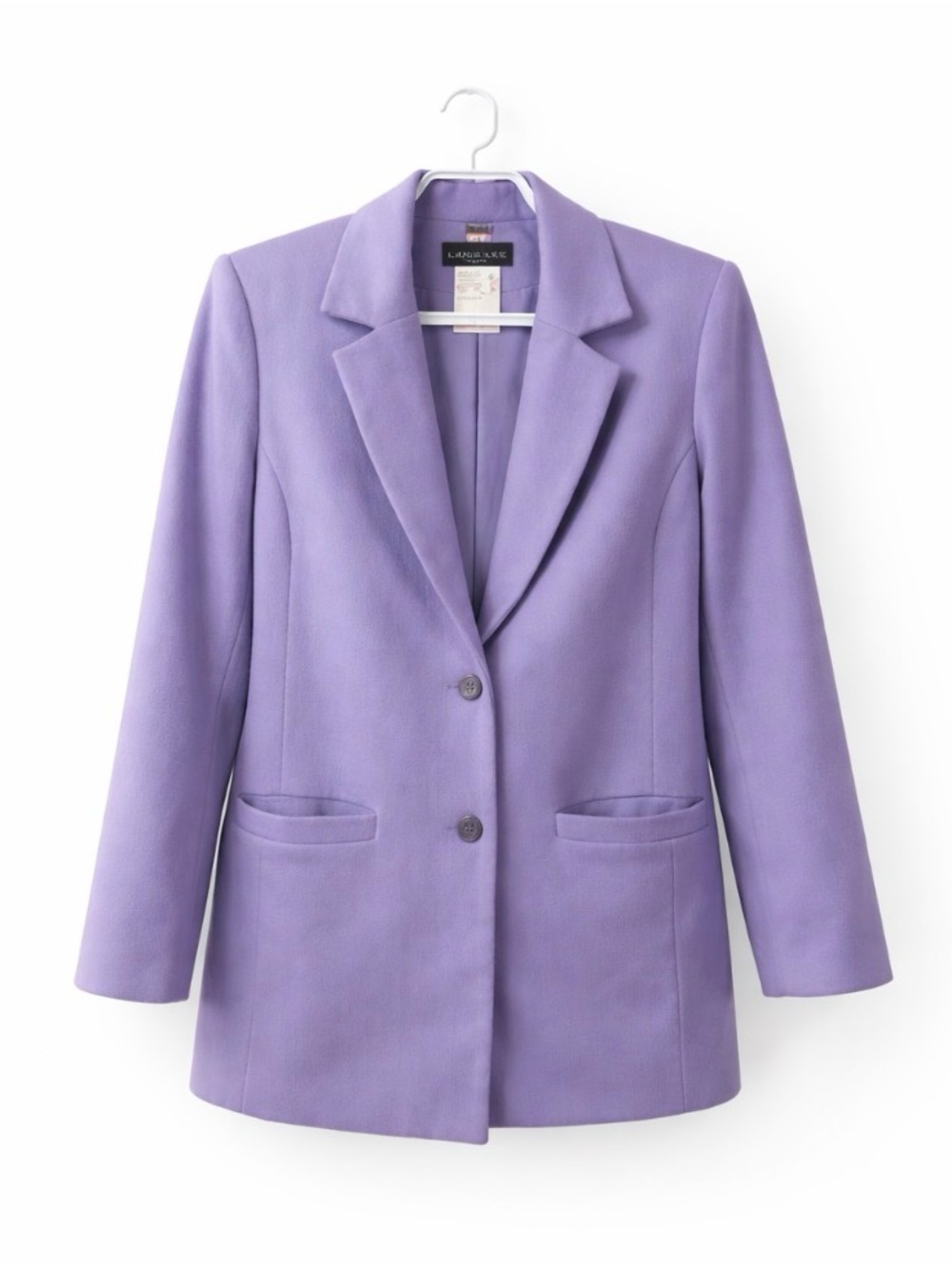 2 for $50 LANA LEE Lilac Notch-Lapel Wool Blazer